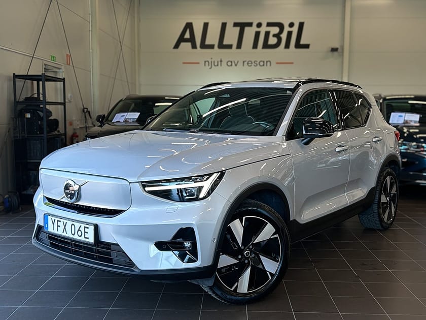 Bild 1 av Volvo XC40 Recharge Extended Range Ultimate Drag/360/Pano/Navi/H&K