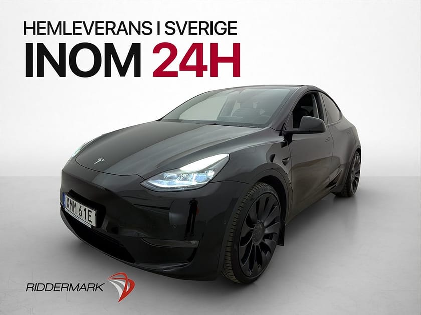 Bild 4 av Tesla Model Y Performance AWD 534hk Autopilot Pano Navi Drag