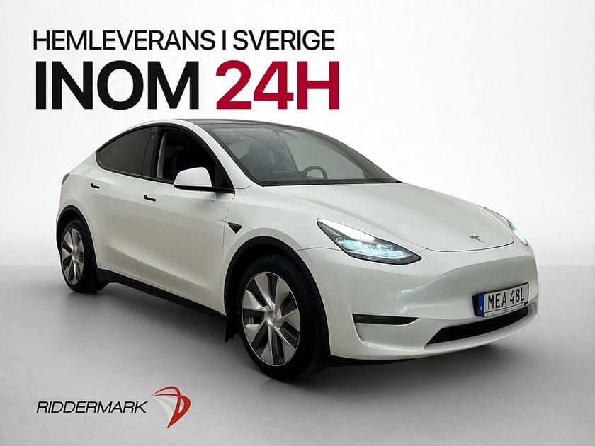 Bild 1 av Tesla Model Y Long Range AWD 514hk MOMS Autopilot Drag Pano