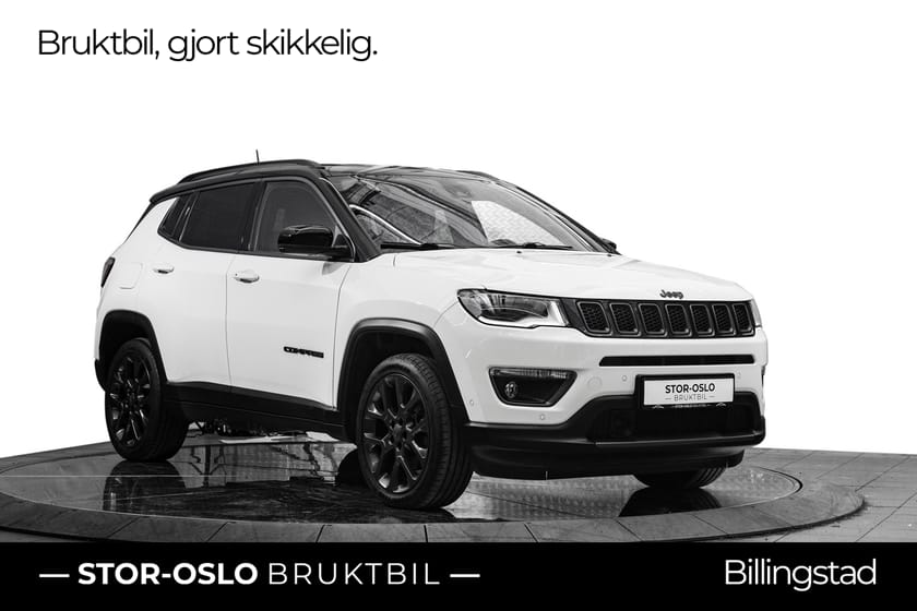 Bilde 1 av Jeep Compass 4xe 1,3 T4 PHEV 240hk Mod S/Skinn/Navi/ Kamera/ Keyles