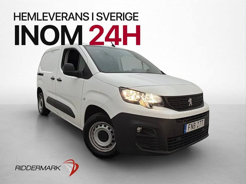 Bild 1 av Peugeot Partner L1 1.5HDi Ny-Kamrem Värmare PDC Dragkrok Moms