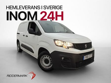 Peugeot Partner L1 1.5HDi Ny-Kamrem Värmare PDC Dragkrok Moms