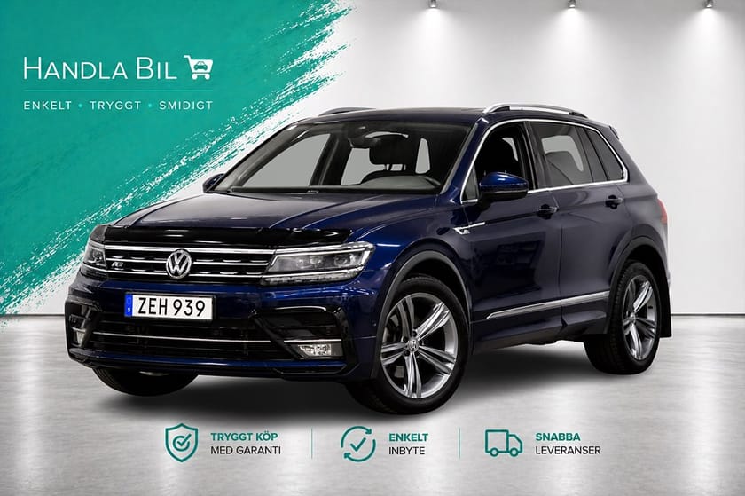 Bild 1 av Volkswagen Tiguan 2.0 TDI 4M R-Line Drag D-Värm Cockpit Pano Dynaudio 190hk