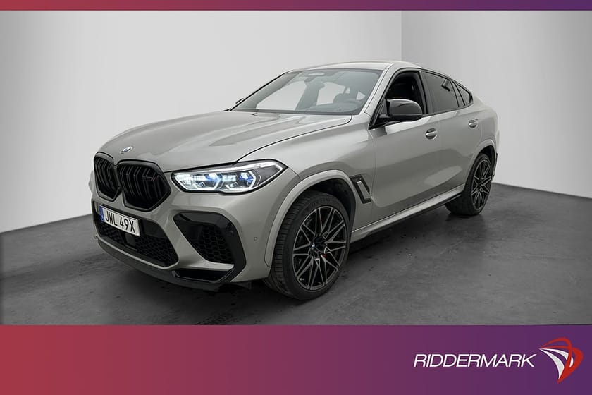 Bild 3 av BMW X6 M Competition X6M 625hk Driver's Sky Lounge B&W Night-V