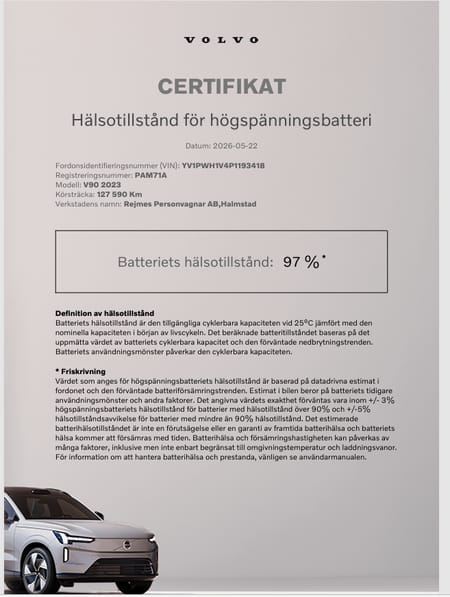 Volvo V90 Recharge T6 Core Edition