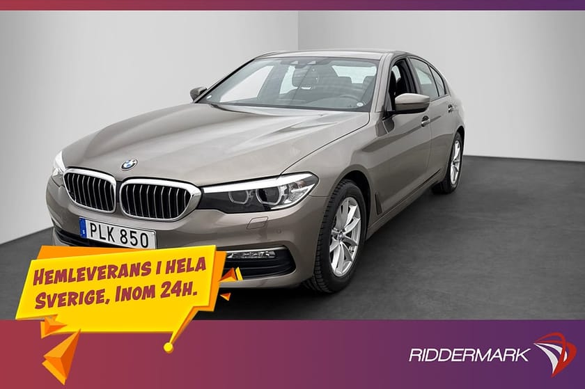 Bild 3 av BMW 520d xDrive Sedan 520 D Kamera Navi P-Sensorer Rattvärme Drag