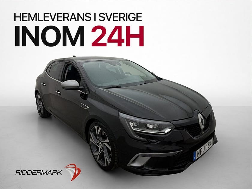 Bild 1 av Renault Mégane GT 1.6 205hk Kamera BOSE Navi Farthållare