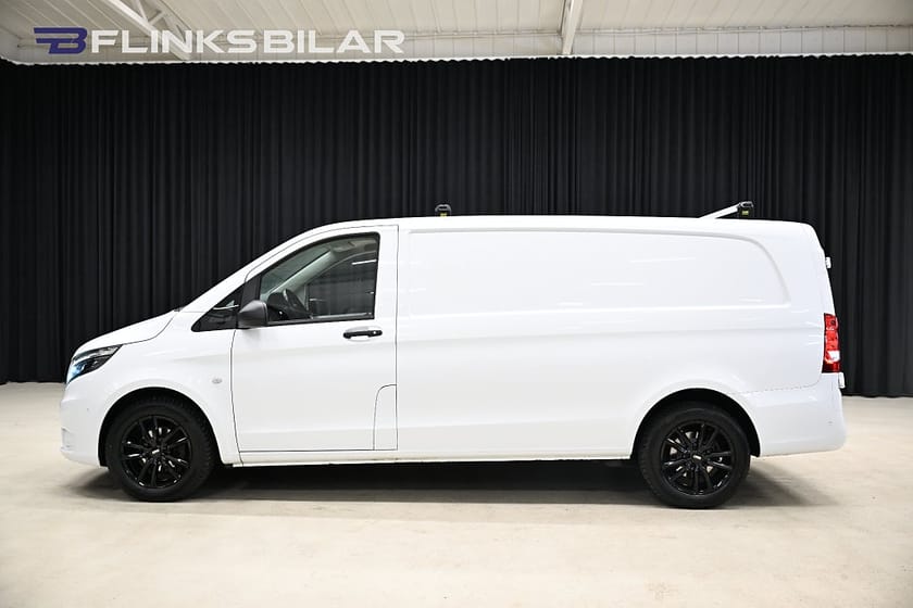Bild 2 av Mercedes-Benz Vito 116 CDI 2.8t Lång|Automat|Nedlackad|LED|Inredd|GPS|Backkamera