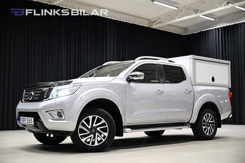 Bild 1 av Nissan Navara Dubbelhytt 190HK Automat|Tekna|Kåpa|Drag|360° |Taklucka|Leasbar
