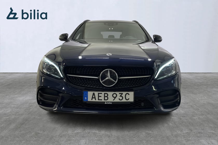 Bild 1 av Mercedes-Benz C 220 T d 4MATIC AMG Night Edition / Drag / D-värm