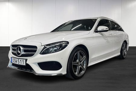 Mercedes-Benz C 250 T d BlueTEC 4MATIC AUT AMG Line Skinn Drag Värmare Navi