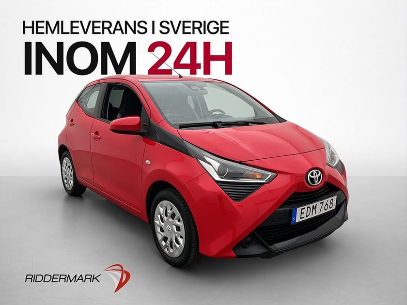 Bild 1 av Toyota Aygo 1.0 72hk X-PLAY Kamera CarPlay Farthållare