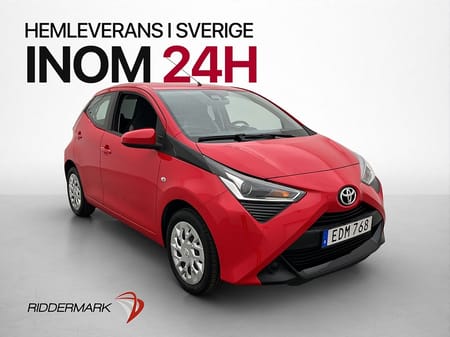 Toyota Aygo 1.0 72hk X-PLAY Kamera CarPlay Farthållare