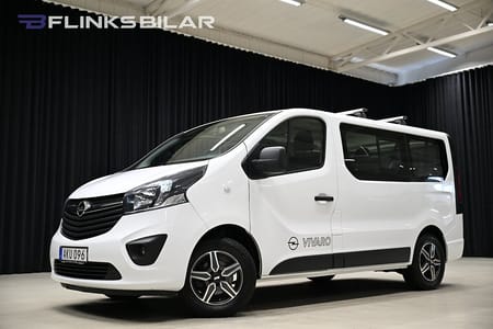 Opel Vivaro Kombi CDTi 125HK 8-Sits|Drag|Värmare|GPS|EnÄgare|Moms