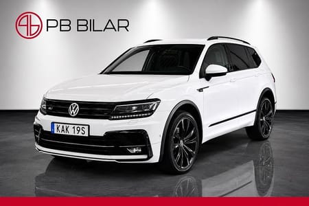 Volkswagen Tiguan Allspace 7-sätes 2.0 TDI 4M R-Line 7-Sits Cockpit B-Kam