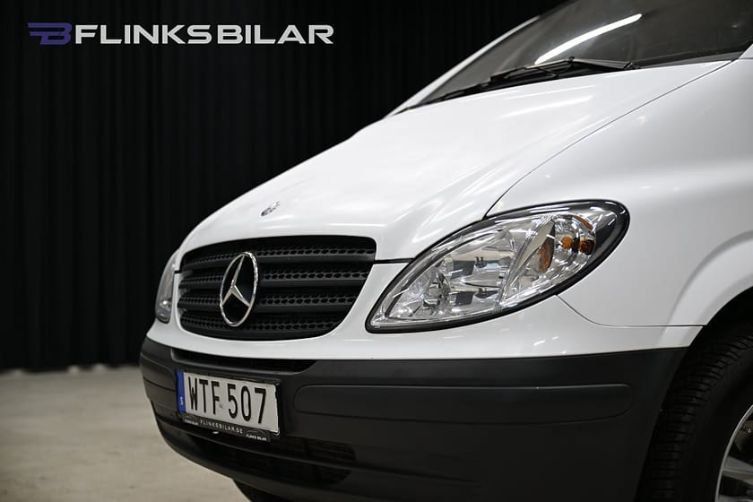 Bild 5 av Mercedes-Benz Vito 109 CDI 2.7t 95HK Inredning|Drag|Värmare|Kamkedja|Takräcken