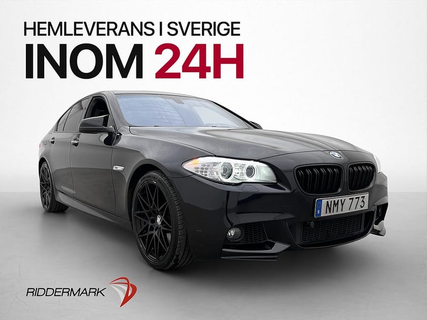 Bild 3 av BMW 535d xDrive Sedan 535 M Sport Navi HiFi Komfortstolar Drag