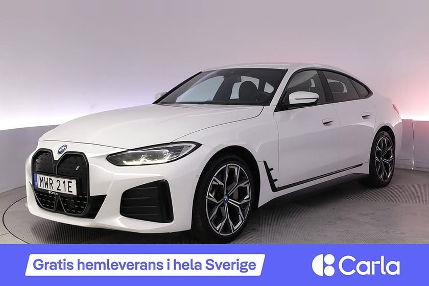 Bild 1 av BMW i4 eDrive40 Gran Coupé M-Sport Drag 360 HiFi Navi
