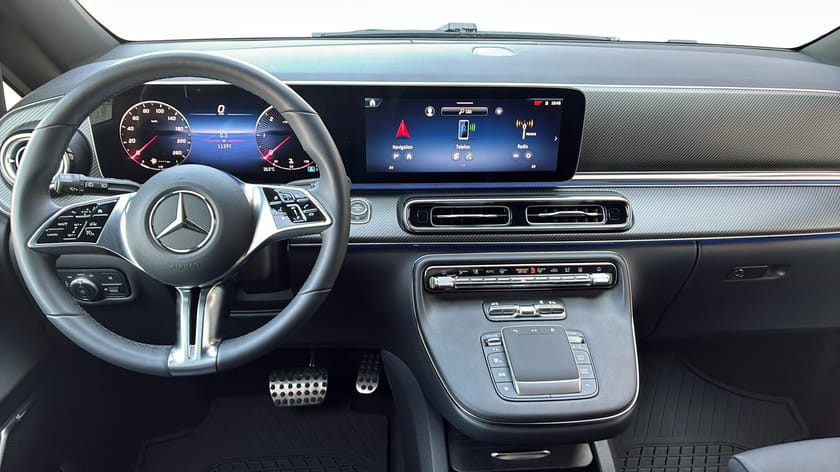 Bild 4 av Mercedes-Benz V 300d 4MATIC 3.2t 300 D LÅNG AVANTGARDE | Vi säljer nu vår demobil