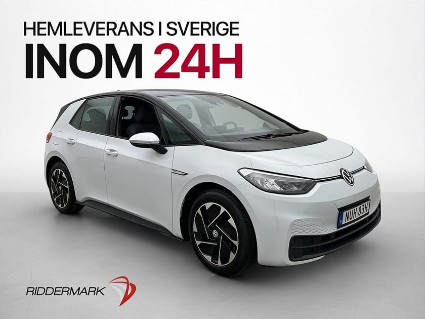 Bild 1 av Volkswagen ID.3 Pro Performance 204hk Navi  P-Sensor CarPlay