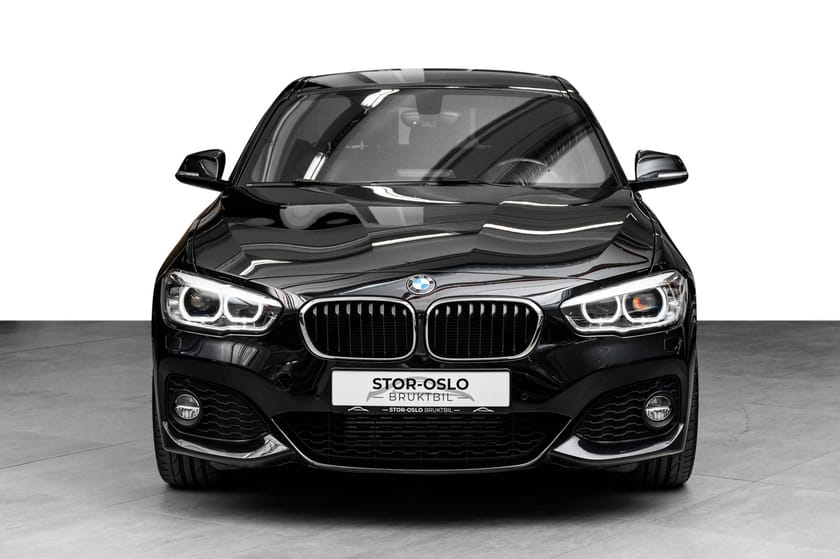 Bilde 3 av BMW 118d xDrive 5-dørs 2 x M-sport/Cruise/Sensor/Adaptiv-LED/DAB/Ratt-v