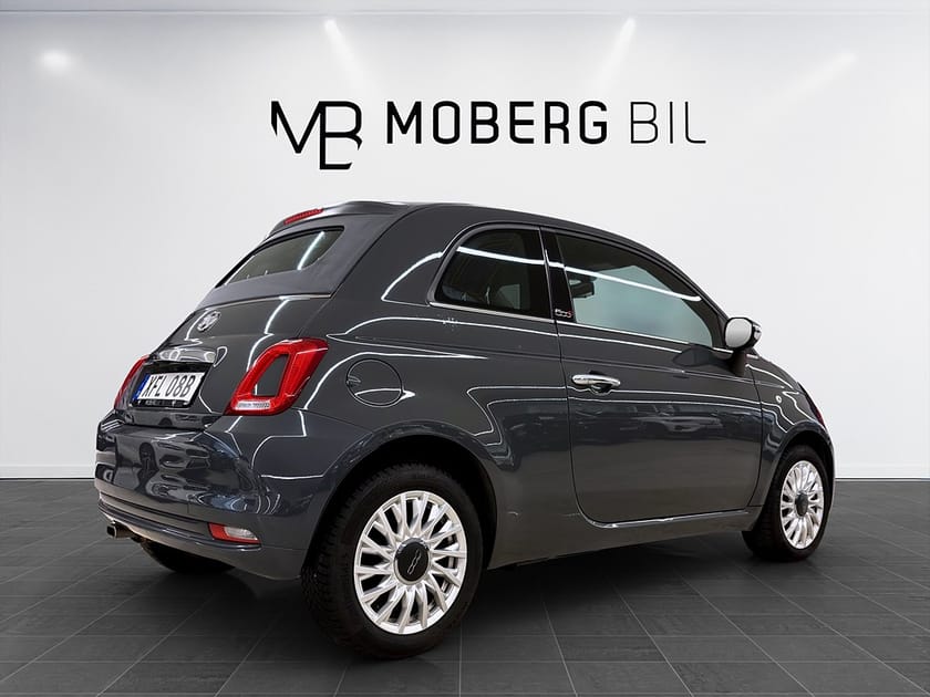Bild 5 av Fiat 500C 1.2 8V 69hk Helg på Moberg! Cabriolet PDC Lounge