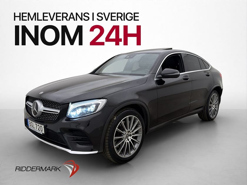 Bild 3 av Mercedes-Benz GLC 250 Coupé 4MATIC 4M 211hk AMG Pano Burmest Kamera