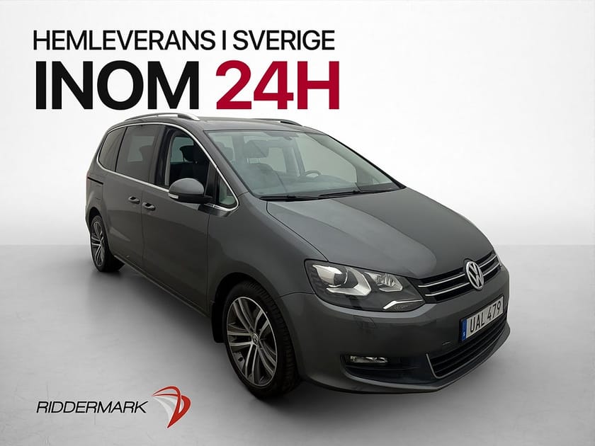 Bild 1 av Volkswagen Sharan TDI 140hk Masters 7-Sits Pano El-Dörrar