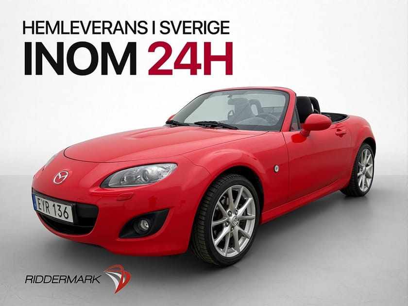 Bild 3 av Mazda MX-5 Roadster Coupe Coupé 1.8 MZR 160hk Navi Farthållare