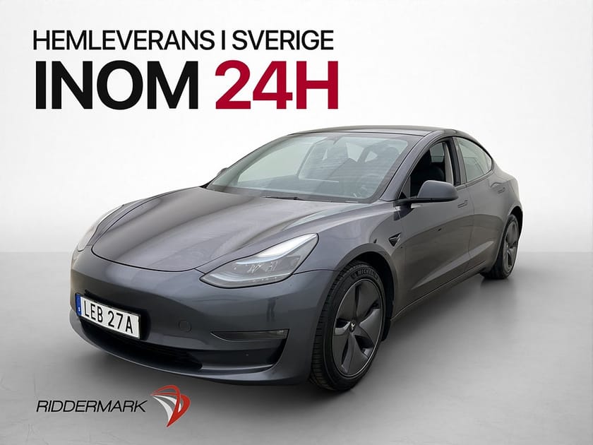 Bild 1 av Tesla Model 3 Long Range AWD Dragkrok Autopilot Värmepump