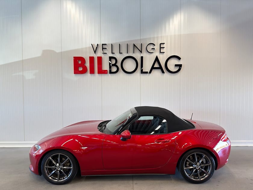 Bild 1 av Mazda MX-5 2.0 SKYACTIV-G Skinn Navi Bose 160hk *1 Ägare*