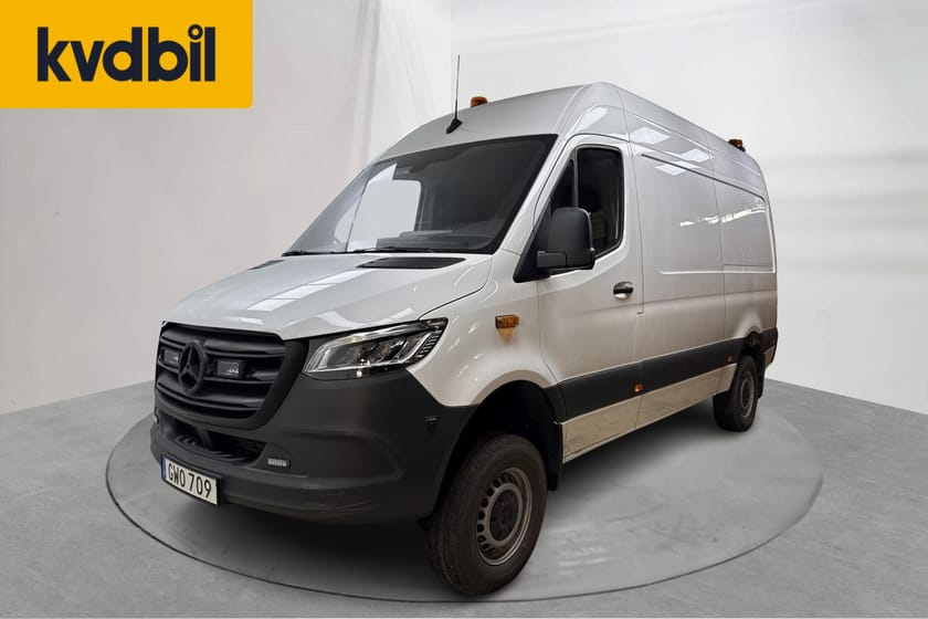 Bild 1 av Mercedes-Benz Sprinter 319 CDI 4x4 Panel Van 4MATIC (190hk) Verkstadsinredning