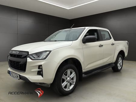 Isuzu D-Max Crew Cab XRX 1.9 4WD Drag Kamera Skinn Diff CARPLAY Moms