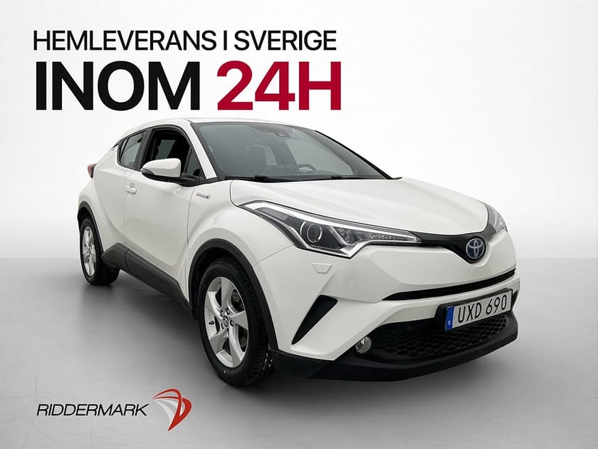 Bild 1 av Toyota C-HR Hybrid Kamera Farthållare Bluetooth 0,38L/mil