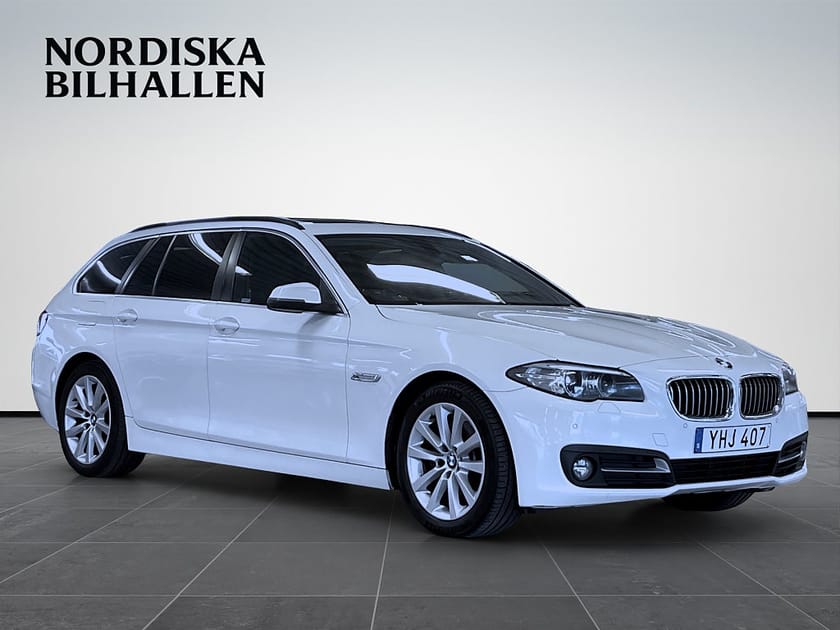 Bild 1 av BMW 520d xDrive Touring Steptronic Värmare Drag Pano Helskinn