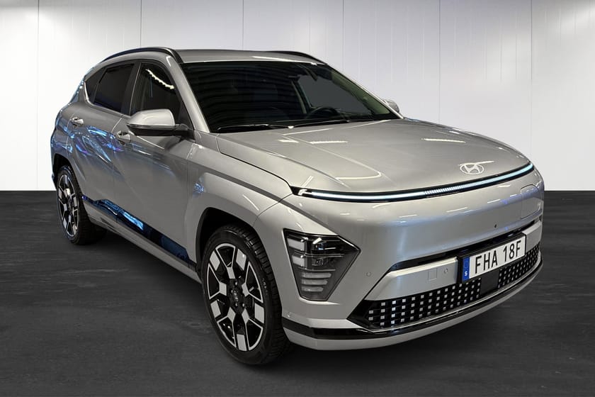 Bild 2 av Hyundai Kona Electric Long Range | Advanced | 360 | Navi | Helläder | HUD |