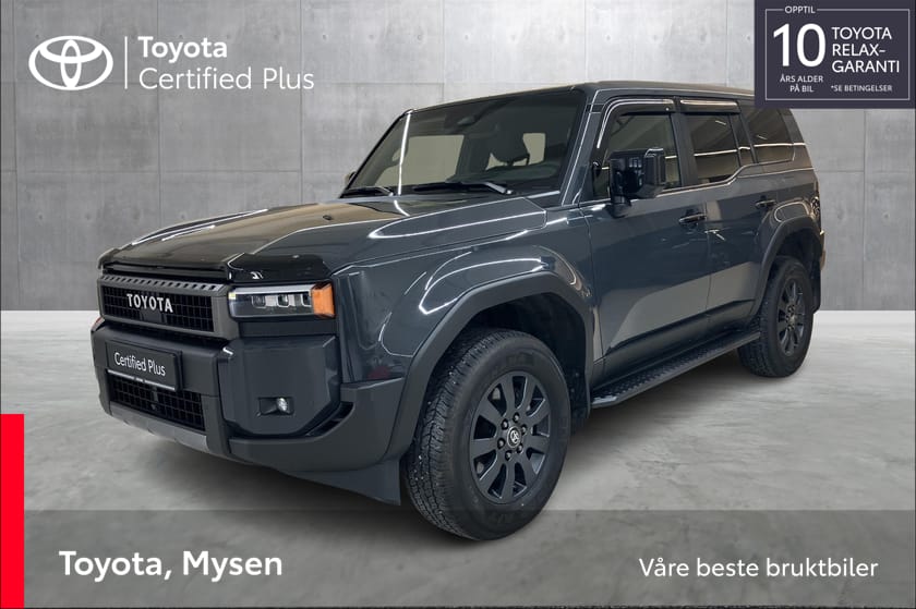 Bilde 1 av Toyota Land Cruiser LandCruiser GX 2,8 Legendarisk "milsluker" til salgs !