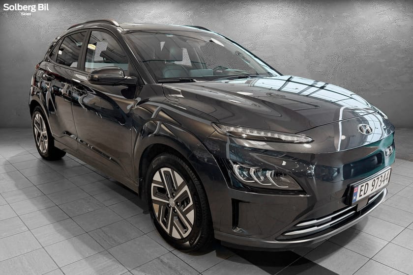 Bilde 3 av Hyundai Kona Electric 64 kWh PREMIUM/ LR/ KRELL/ VENTILERTE/ OPPV.RATT/ EU-2028