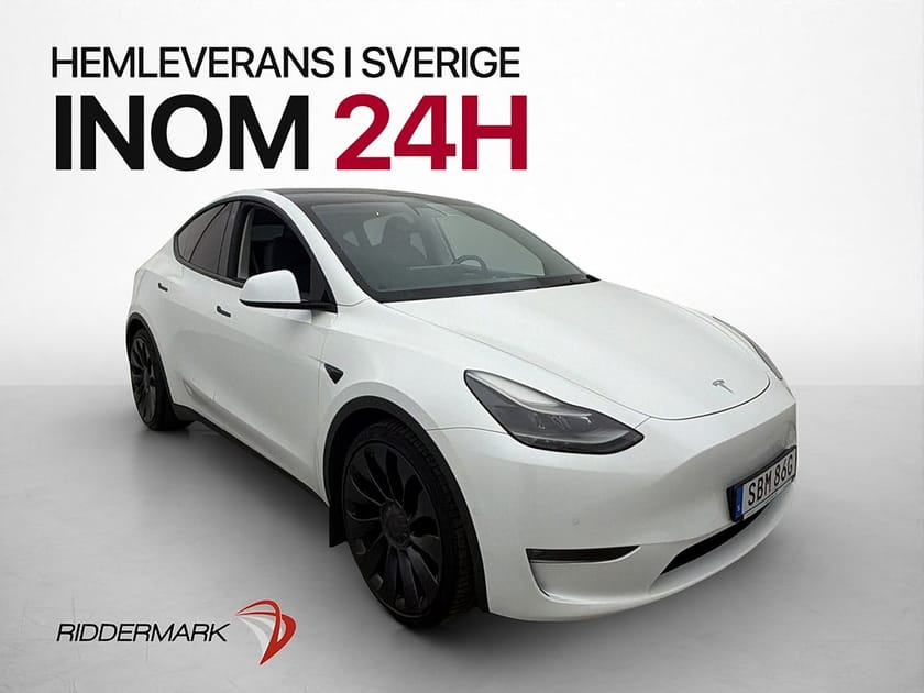 Bild 1 av Tesla Model Y Performance 534hk Autopilot Kamera Pano