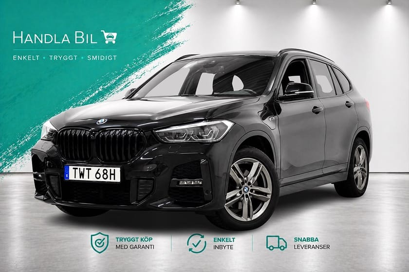 Bild 1 av BMW X1 xDrive25e M Sport Dragkrok Rattvärme HUD Skinn 220hk
