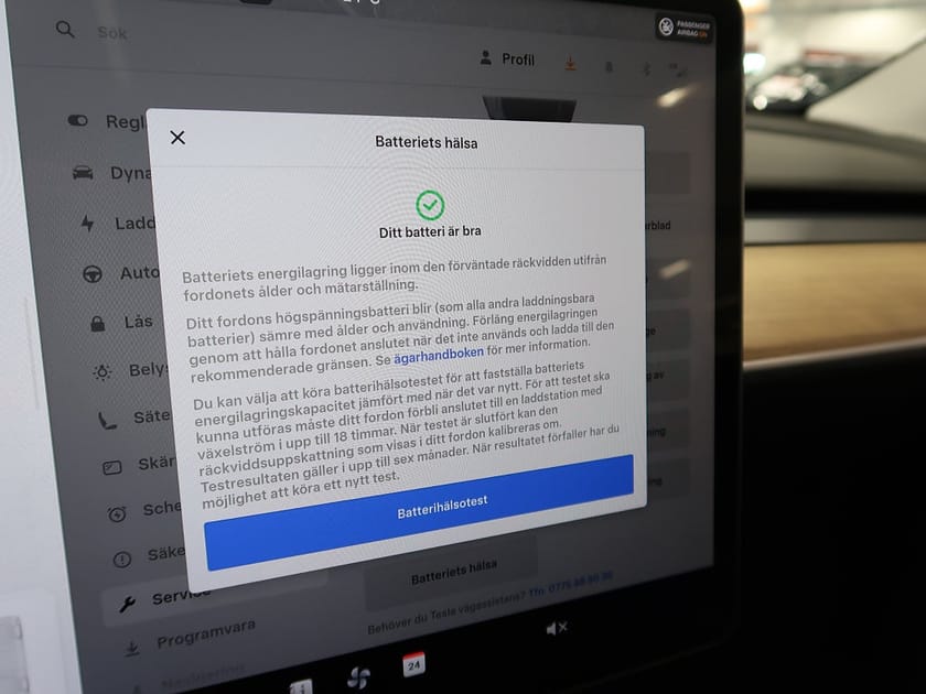 Bild 3 av Tesla Model Y Long Range AWD V-Däck ingår Drag-Navi-Kamera-Pano-Skinn