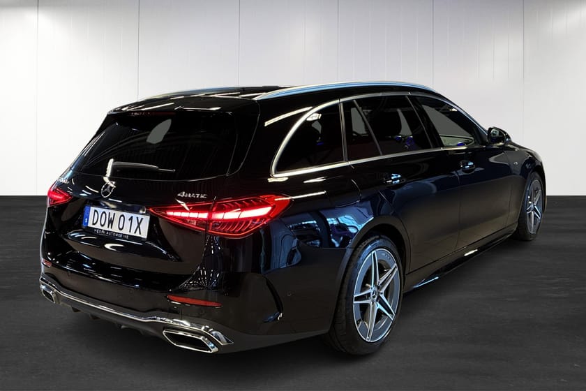 Bild 3 av Mercedes-Benz C 300 T de 4MATIC 4M 9G | AMG | Drag | Minnespaket | Backkamera | MBUX