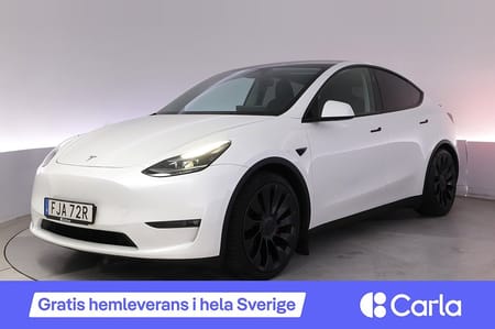 Tesla Model Y Performance Autopilot Panorama Drag