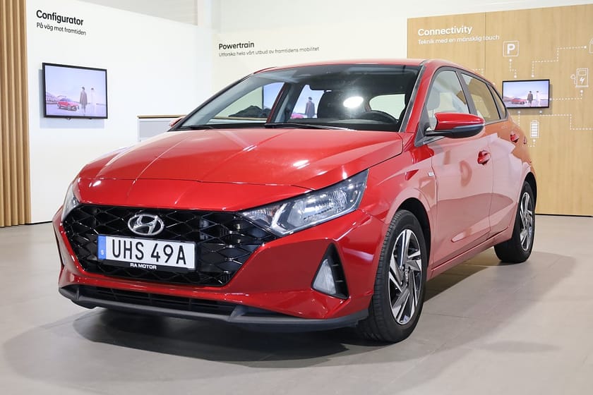 Bild 1 av Hyundai i20 1.0 T-GDI DCT 100HK Essential Kamera Rattvärme