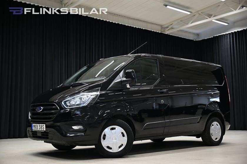 Bild 1 av Ford Transit Custom 280 130HK Automat|Inredd|Drag|Värmare|EnÄgare|Moms
