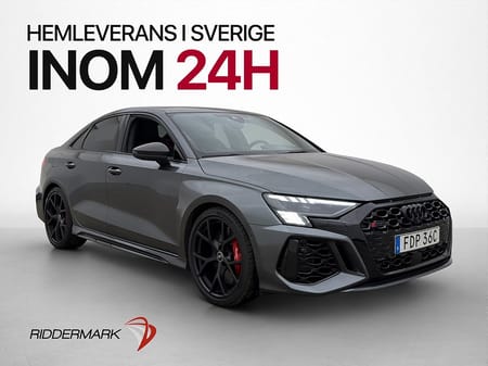 Audi RS 3 Sedan RS3 Quattro Cockpit Pano B&O Skinn HuD Matrix 360°