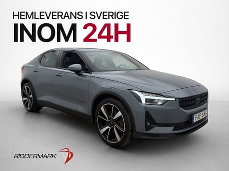 Polestar 2 Long Range Dual Motor DM Plus Pilot Pano H/K Dragkrok 20"