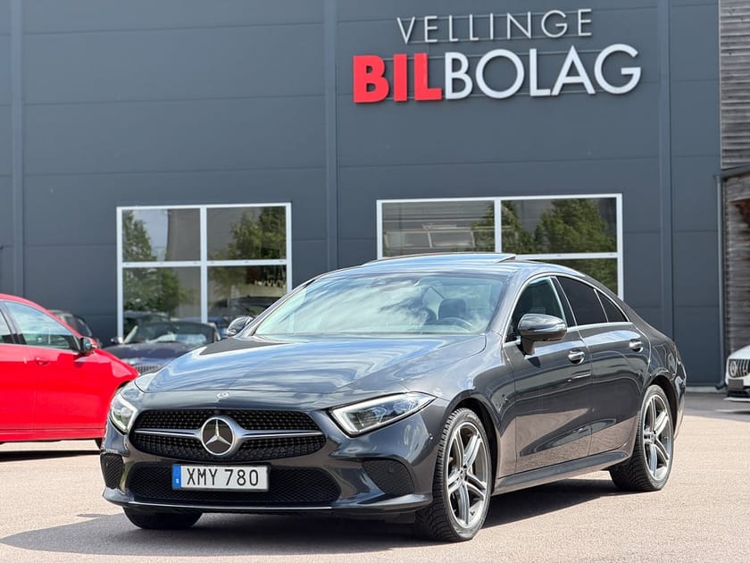 Bild 2 av Mercedes-Benz CLS 350 d 4MATIC Taklucka Burmester 360 kamera Skinn
