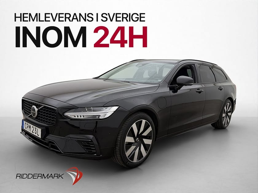 Bild 3 av Volvo V90 T8 456hk AWD Plus Dark Värm MOMS Drag 360º Skinn