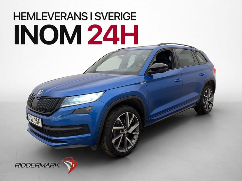 Bild 3 av Škoda Kodiaq 7-Seater Skoda TSI 4x4 Sportline 7-sits Cockpit Canton Värmare